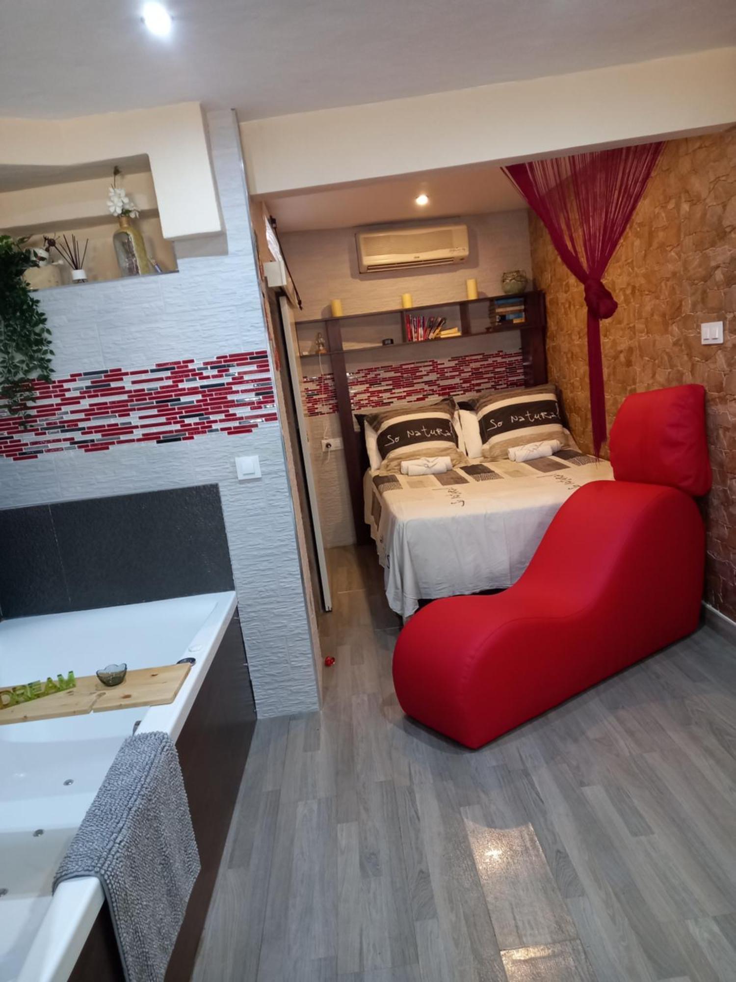 Апартаменты Loft "Coqueto" Rojo Убрике Номер фото