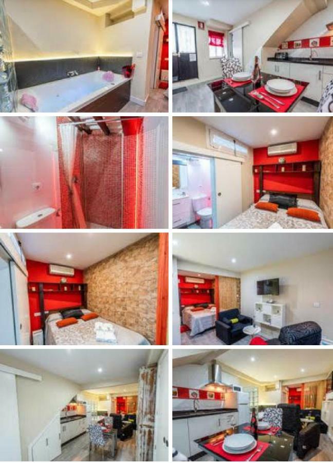 Апартаменты Loft "Coqueto" Rojo Убрике Экстерьер фото